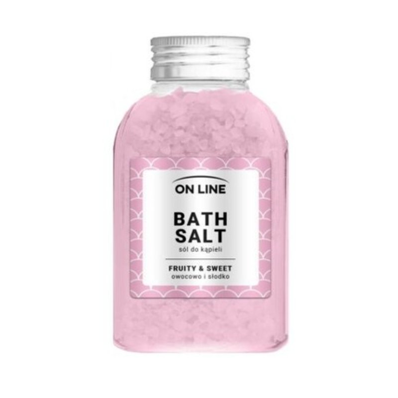 On Line Fruity & Sweet Pink Bath Salt 600g