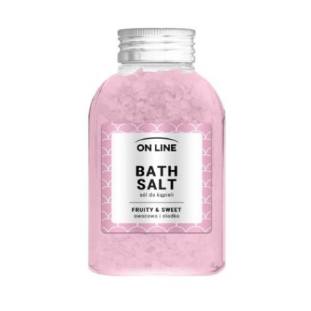 On Line Fruity & Sweet Pink Bath Salt 600g