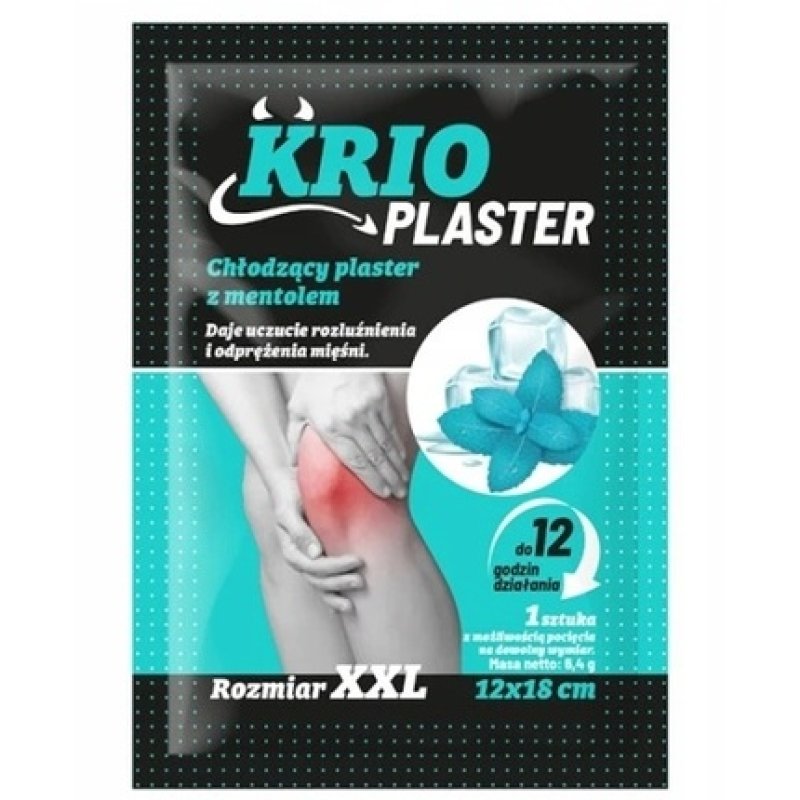 Krio Menthol Cooling Plaster
