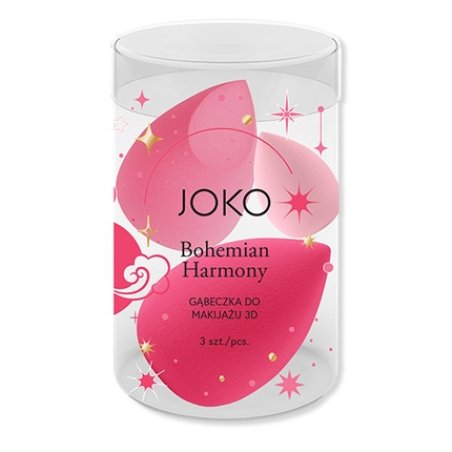 Joko 3d Makeup Sponge Bohemian Harmony - 3 Pieces