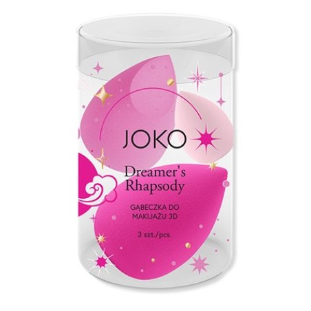Joko 3d Makeup Sponge Dreamers Rhapsody - 3 Pieces