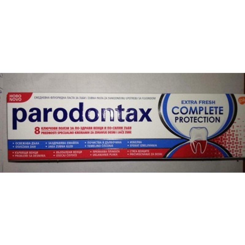 Parodontax Complete Protection Extra Fresh Daily Toothpaste with Fluoride 75ml