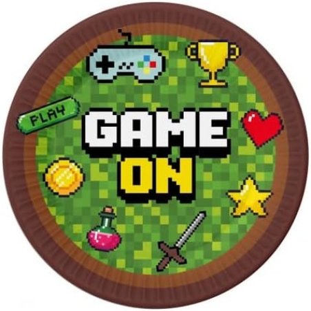 Game On Small Plates - Pack of 6
