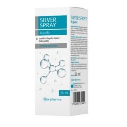 Starpharma Silver Spray 20ml Medical Throat Spray