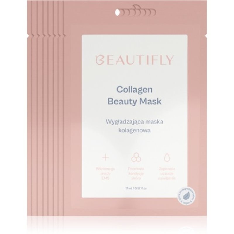 Beautifly Collagen Beauty Mask Set - 8 pcs