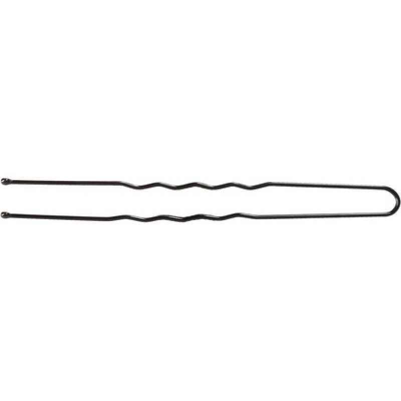 TB TOOLS FOR BEAUTY Lussoni 300 Pieces Wavy Hair Pins Wavy Hair Clips U-Shaped 7.5cm Black