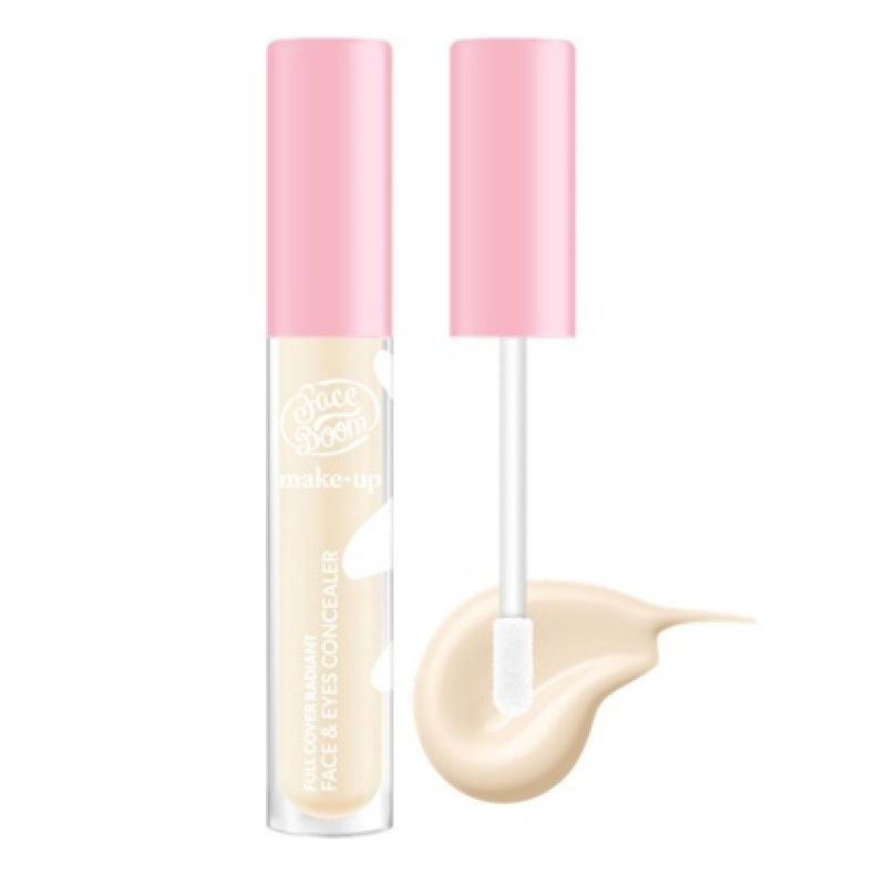Face Boom Make-Up Radiant Cover Concealer For Face And Under Eyes 01 8.5ml