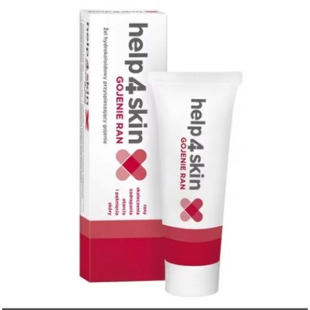 Help4skin Wound Healing Hydrocolloid Gel 20g for Wounds, Cuts, Scratches, Burns