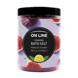 On Line Foaming Bath Salt Fig & Citrus 1200g