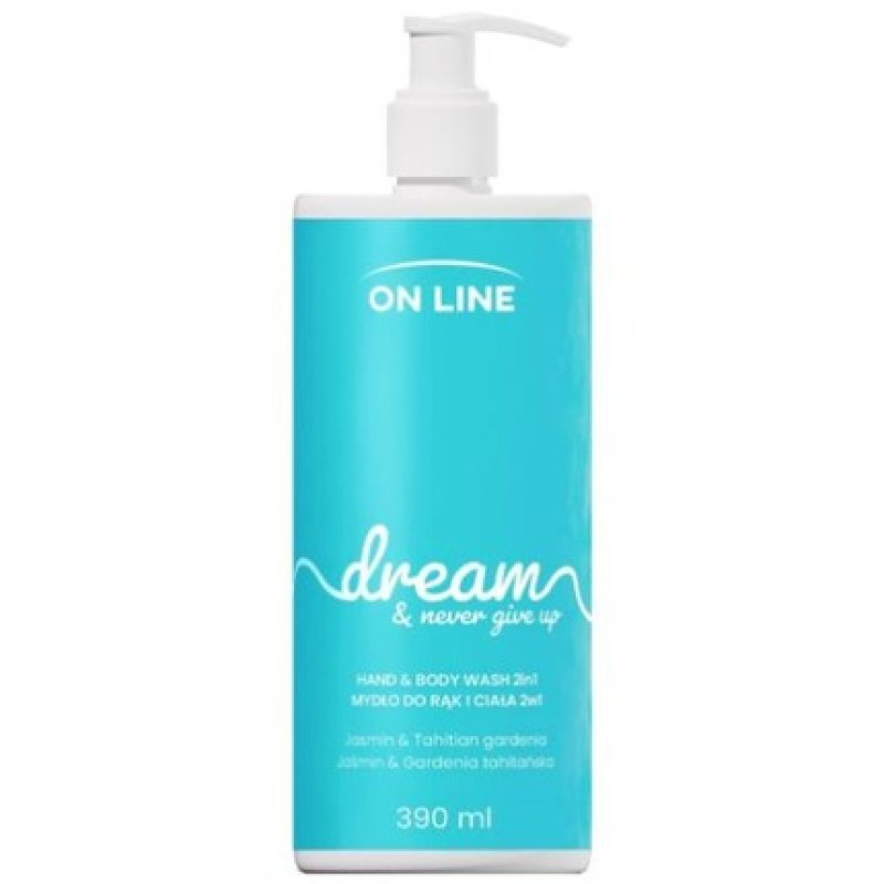 ON LINE 390ml Emotions Liquid Soap for Hands/Body Dreams 090