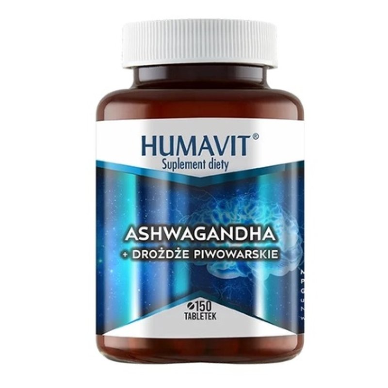 Humavit Ashwagandha Brewer's Yeast 150 Tablets - Herbal Supplement