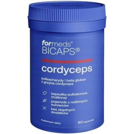 Formeds Bicpas Cordyceps 1060mg Extract with Polysaccharides and Beta-Glucan