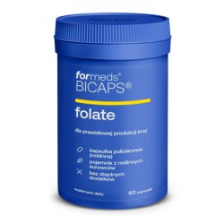 Formeds Bicaps Folate Folic Acid 500mg 60 Vegan Capsules