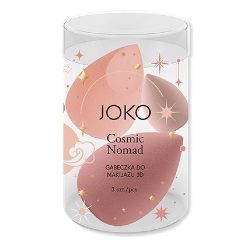 Joko 3d Makeup Sponge Cosmic Nomad - 3 Pieces