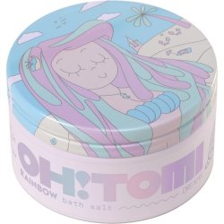 OH!TOMI Body Care Bath Salt 300g - Rainbow Scented Bath Crystals with Minerals for Foot and Relaxation Bath - Perfect
