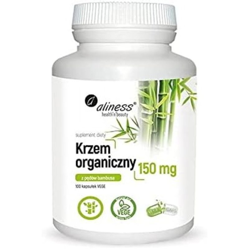 Organic Silicon from Bamboo Shoots Si 150mg 100 Capsules