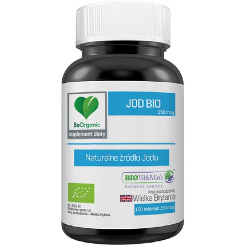 Beorganic Iodine Bio 150g 100 Tablets