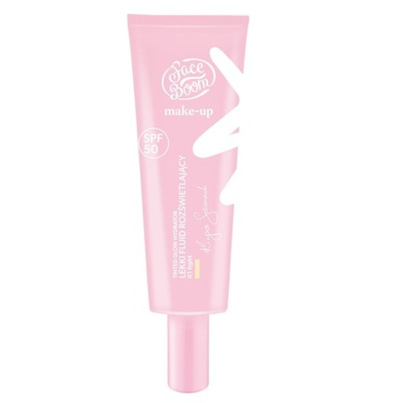 Face Boom Make-Up Tinted Glow Hydrator Light Illuminating Fluid 01 30g