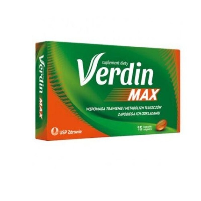 Verdin Max Stomach Digestion Liver Plant Extracts 15 Capsules