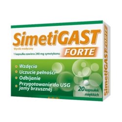 Longlife Simetigast Forte 240mg - 20 Capsules