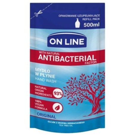 On Line Antibacterial Liquid Soap Original 500ml Refill Pack