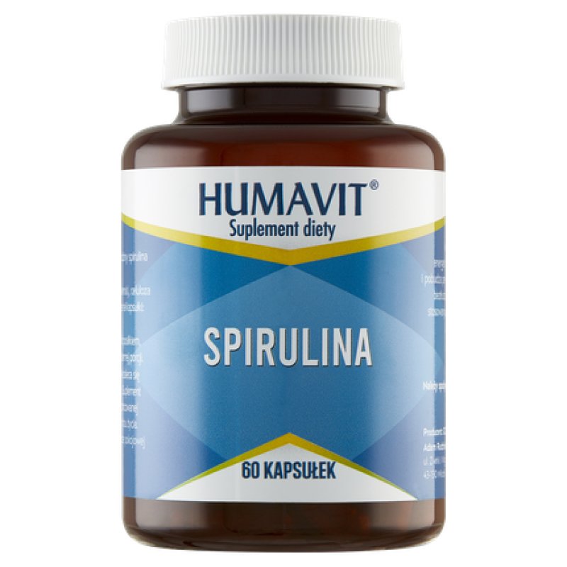 Humavit Premium Organic Spirulina - 60 Capsules
