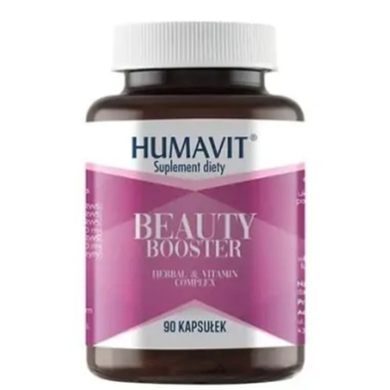 Humavit Advanced Beauty Booster Premium Radiant Skin Hair Supplement - 90 Capsules