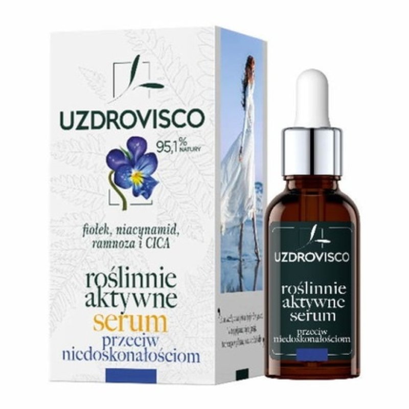 Uzdrovisco Plant Active Serum Against Imperfections Violet 30ml