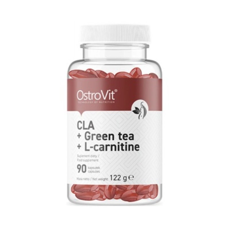 Ostrovit CLA Green Tea L-Carnitine 90 Capsules 156g