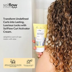 So!Flow Curl Enhancing Cream with Citrus & Protein - Natural Oils and Plant Proteins for Perfectly Defined, Strong Curls