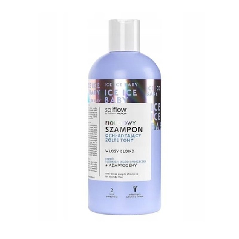 So!Flow Purple Cooling Shampoo, 300 Ml