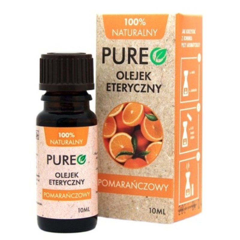 Pureo Orange Essential Oil Natural 10 Ml