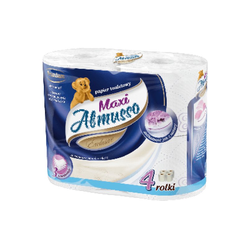 Almusso Toilet Paper Maxi A4 3-Ply