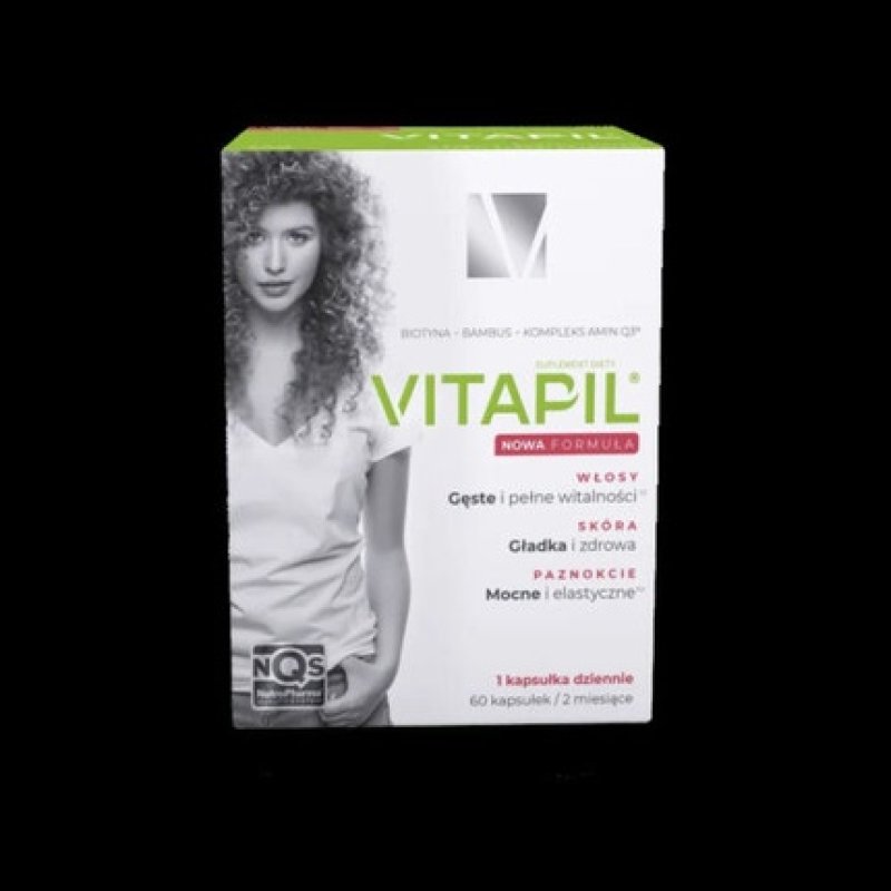 Vitapil Strong Hair Biotin Bamboo Supplement 60/120/180 Capsules