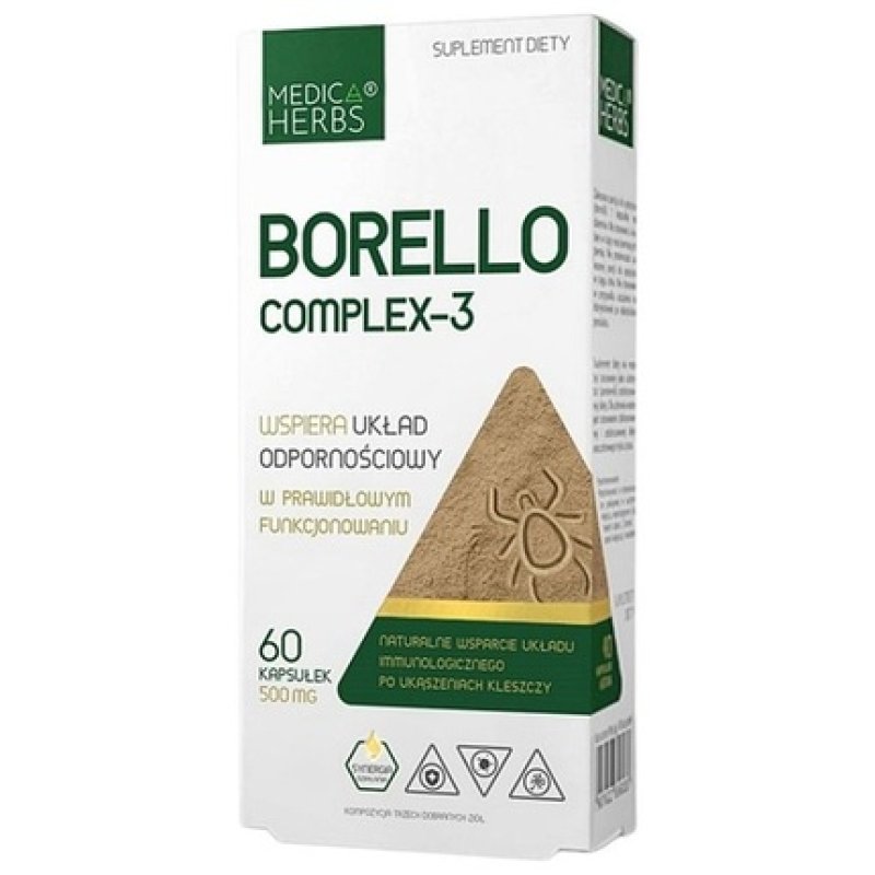 Medica Herbs Borello Complex 60 Capsules