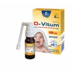 D-Vitum 400 IU Vitamin D for Babies Aerosol 6ml