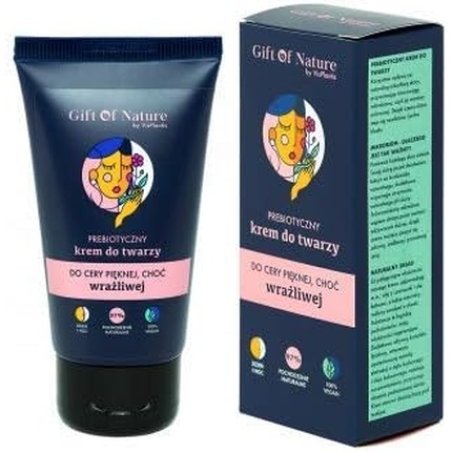 VisPlantis Gift of Nature Prebiotic Face Cream for Sensitive Skin Black Cumin Oil 50ml