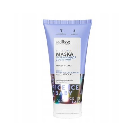 So!Flow Purple Cooling Hair Mask, 200 Ml