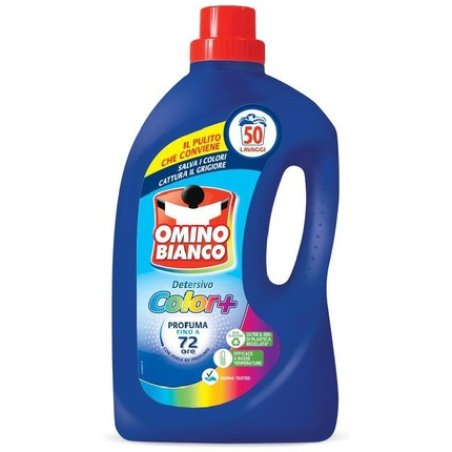 OMINO BIANCO LAVATRICE LIQUIDO - Laundry Detergent, 50 MIS, Color