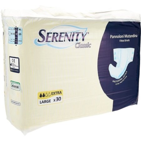Serenity Classic Extra Panties Format Extra, Large - Pack Of 30