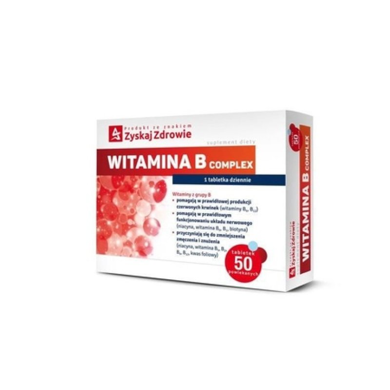 Elite Vitabalance B-Complex - 50 High-Strength Tablets