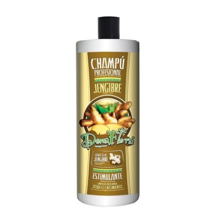 Dona Flora Stimulating Shampoo with Ginger 1000ml - For Strong and Revitalized Hair