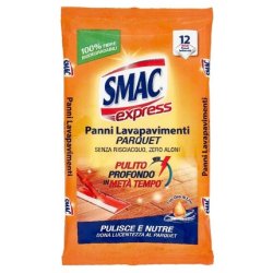 SMAC Panni Pavimenti Polvere 12 Pz LegnoParquet