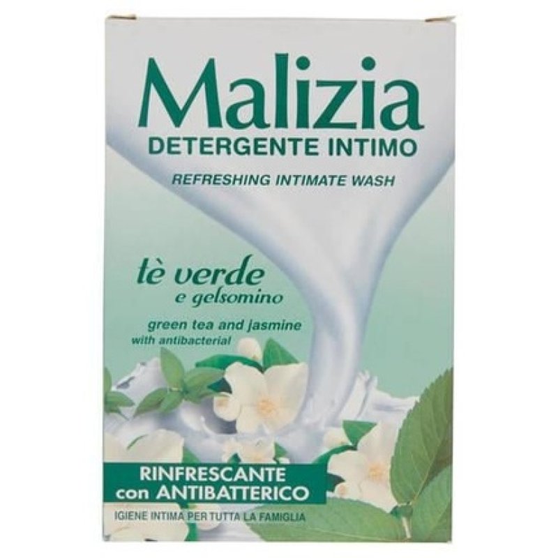 Malizia Intimo 200 Ml Green Tea And Jasmine - Refreshing With Antibacterial