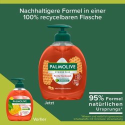 Palmolive Hygiene-Plus Family Antibacterial Soap - Liquid Soap for Gentle and Hygienic Hand Cleaning