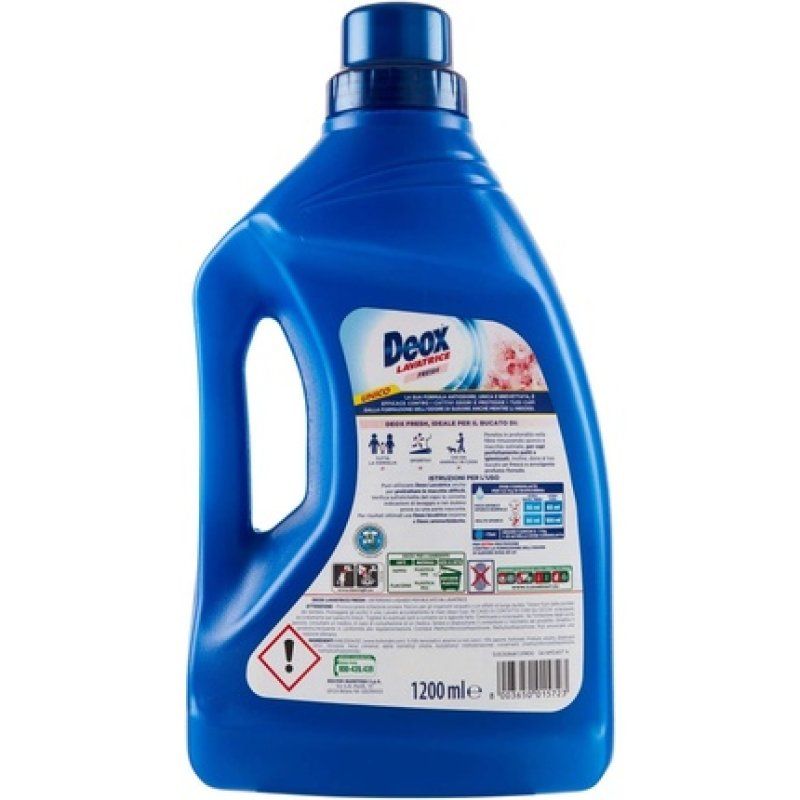 Deox - Detergent For Washing Machine, Scent: Fresh, 1200 Ml