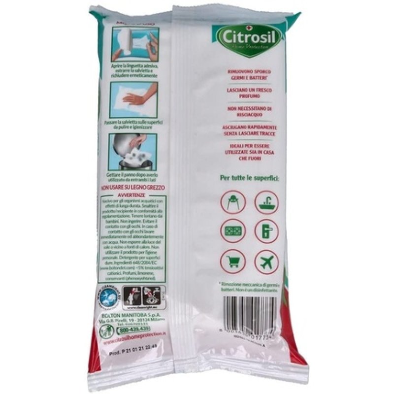 Citrosil Hygienic Wipes