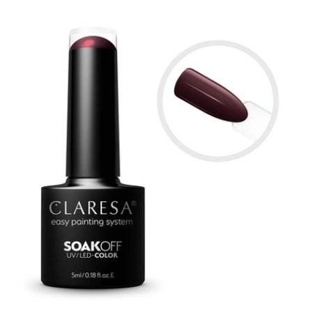 CLARESA SoakOFF UV/LED Gel Brown 310 5ml