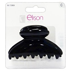 GABBIANO Pinza 13464 Large Classic Black Hair Clip