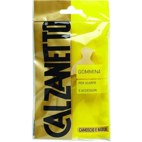 Calzanetto, Rubber For Suede And Nubuck Shoes To Eliminate Stains